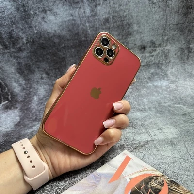 Чохол глянцевий силікон Full Glossiness Case для iPhone XR Camellia