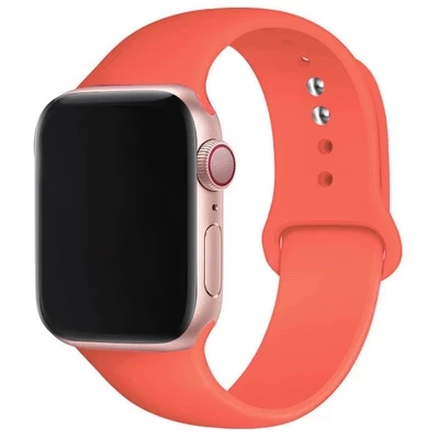Силіконовий ремінець Watch Silicone для Apple Watch 42|44|45|46|49mm Apricot