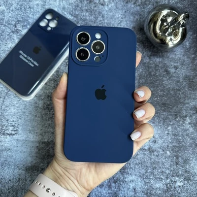 Чохол Silicone Case FULL 360 для iPhone 12 Royal blue