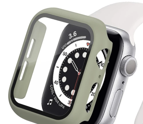Чохол прозорий Colored board matte для Apple Watch 40 mm / SE 40mm Dark Grey