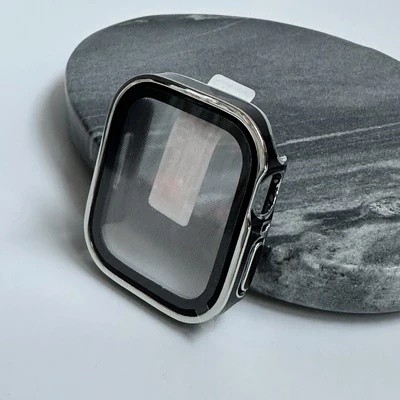 Чохол із захисним склом Square для Apple Watch 41 mm Black