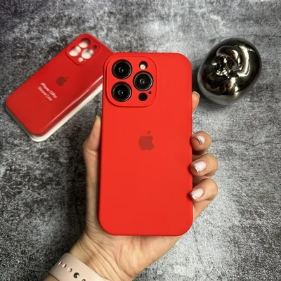 Чохол Silicone Case FULL 360 для iPhone 14 Pro Red