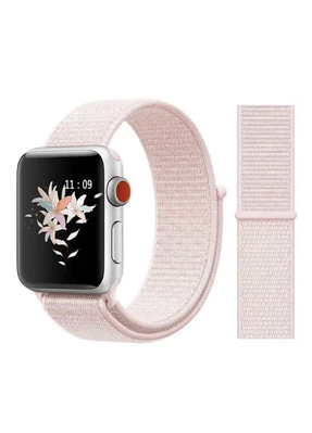 Нейлоновий ремінець Nylon Sport для Apple Watch 42|44|45|46|49mm Light Pink