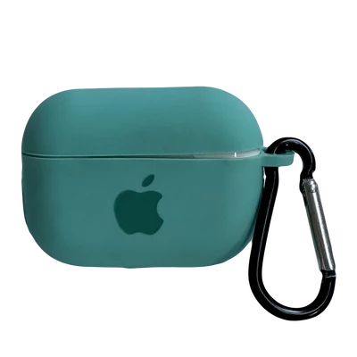 Чохол силіконовий Silicone Case з Logo для Apple AirPods Pro Spearmint