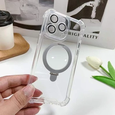 Чохол протиударний з кутами Jamb Magsafe для iPhone 11 Прозорий