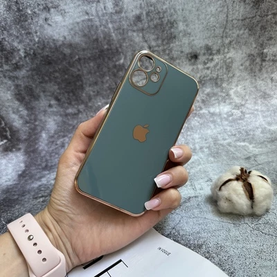 Чохол глянцевий силікон Full Glossiness Case для iPhone 12 mini Mist Blue