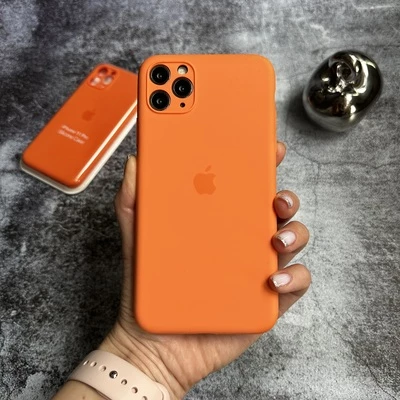 Чохол Silicone Case FULL 360 для iPhone 13 Pro Papaya