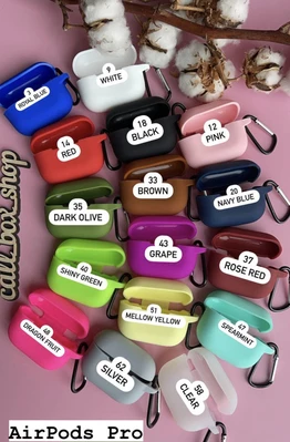 Чохол силіконовий Silicone Case для Apple AirPods Pro Pink