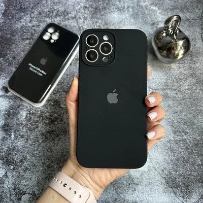Чохол Silicone Case FULL 360 для iPhone 16 Pro Black