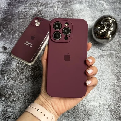 Чохол Silicone Case FULL 360 для iPhone 12 Maroon