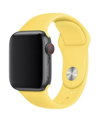 Силіконовий ремінець Watch Silicone для Apple Watch 42|44|45|46|49mm Yellow