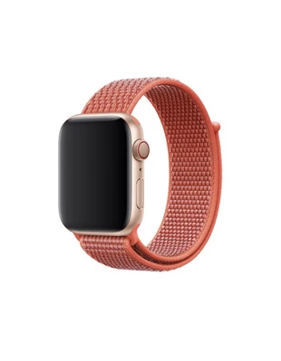 Нейлоновий ремінець Nylon Sport для Apple Watch 42|44|45|46|49mm Orange