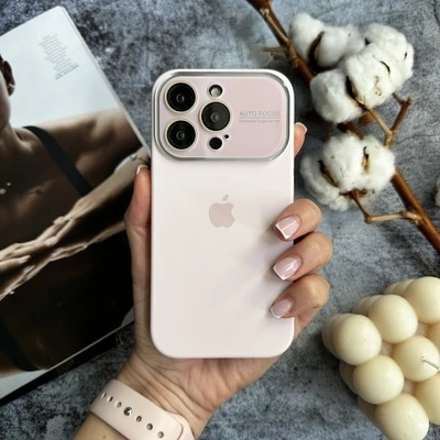 Чохол силіконовий Silicone Case Protection для iPhone 14 Pro Max Pink Sand