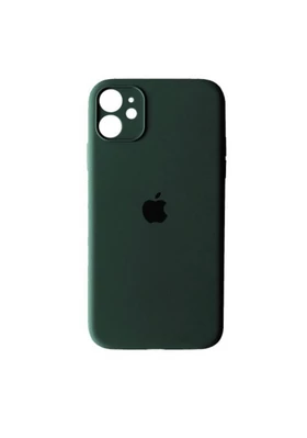 Чохол Silicone Case FULL 360 для iPhone 12 Forest Green