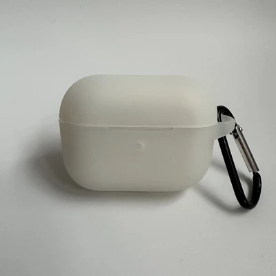 Чохол силіконовий Silicone Case для Apple AirPods Pro Прозорий