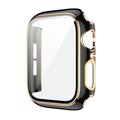 Чохол Прозорий Premium Clear Case PC LUX для Apple Watch 41 mm Black