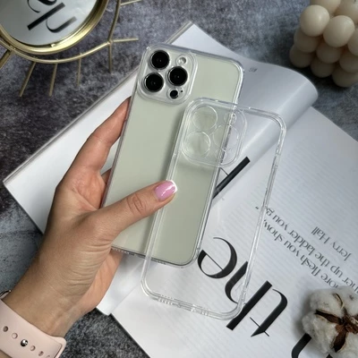 Чохол прозорий CLEAR CASE BEST мякий пластик PC для iPhone 15 Pro Прозорий