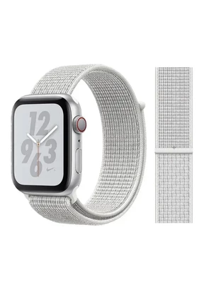 Нейлоновий ремінець Nylon Sport для Apple Watch 42|44|45|46|49mm White