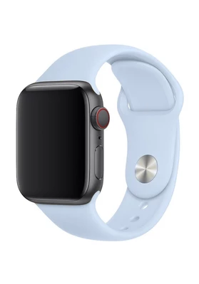 Силіконовий ремінець Watch Silicone для Apple Watch 42|44|45|46|49mm Mist Blue