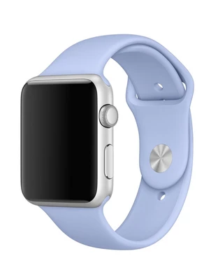 Силіконовий ремінець Watch Silicone для Apple Watch 38|40|41|42 (10 series) mm Lilac