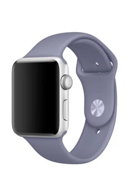 Силіконовий ремінець Watch Silicone для Apple Watch 42|44|45|46|49mm Lavender gray