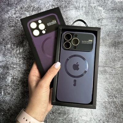 Чохол з захистом камери Matte Protection MagSafe для iPhone 13 Pro Purple