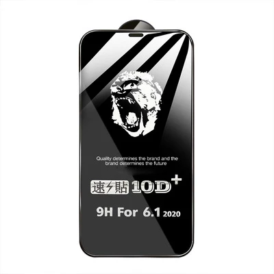 Захисне скло 10D premium для iPhone 13 Pro Max, iPhone 14 Plus Black