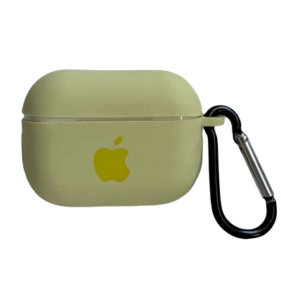 Чохол силіконовий Silicone Case з Logo для Apple AirPods Pro Mellow yellow