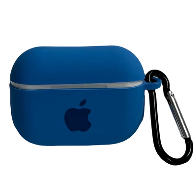 Чохол силіконовий Silicone Case з Logo для Apple AirPods Pro Royal blue