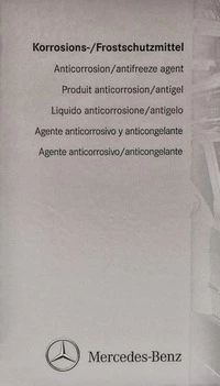 Антифриз Mercedes-Benz червоний 1,5 л концентрат антифризу (A000989282509)
