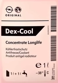 Антифриз General Motors Dex Cool Longlife G12 червоний 1 л концентрат антифризу (1940663)