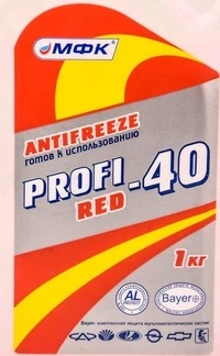 Антифриз МФК Profi G12 червоний -32 °C, 1 л готовий антифриз (4807408632)