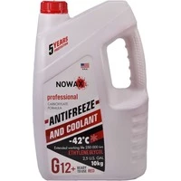 Антифриз Nowax G12+ червоний -42 °C, 10 л готовий антифриз (NX10001)