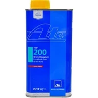 Гальмівна рідина ATE TYP 200 DOT 4, 1 л гальмівна рідина (03990162022)