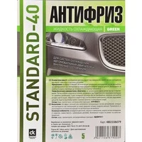 Антифриз Дорожная Карта Standard зелений -24 °C, 4 л готовий антифриз (48021106379)