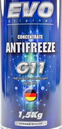 Антифриз EVO G11 синій 1,5 л концентрат антифризу (G11CONBLUE15L)