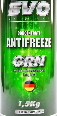 Антифриз EVO GRN G11 зелений 1,5 л концентрат антифризу (GRNCONGREEN15L)