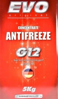 Антифриз EVO G12 червоний 5 л концентрат антифризу (G12CONRED5L)