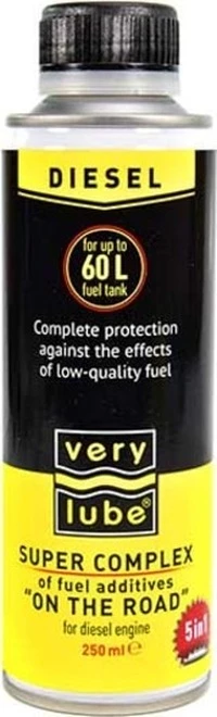 Присадки Xado VeryLube суперкомплекс паливних присадок «В ДОРОГУ» 5 в 1 дизель, 250 мл XB30029 присадка (XB30029)