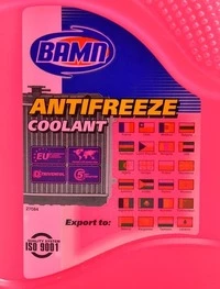 Антифриз VAMP G12+ червоний -38 °C, 1 л готовий антифриз (908)