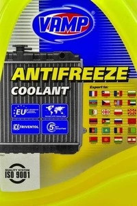 Антифриз VAMP жовтий -38 °C, 5 л готовий антифриз (911)
