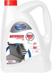 Антифриз VAMP MEG G12+ червоний -38 °C, 3 л готовий антифриз (7936)