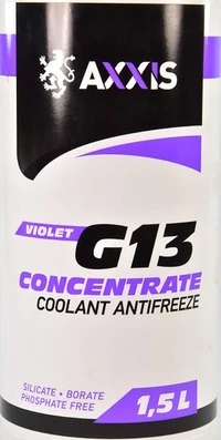 Антифриз Axxis Concentrate G13 фіалковий 1,5 л концентрат антифризу (AX2088)