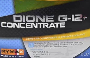 Антифриз Rymax Dione G12+ рожевий 5 л концентрат антифризу (908233)