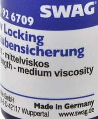 Герметик Фіксатор нарізі SWAG високої міцності зелений (30926709)