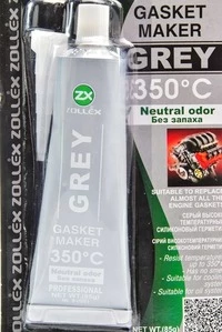 Герметик Zollex Gasket Maker сірий формувач прокладок, 85 мл 5GE (5GE)
