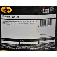 Моторна олива Kroon Oil Emperol 5W-40 20 л (37061)