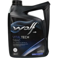 Моторна олива Wolf Vitaltech 5W-40 4 л (8311192)