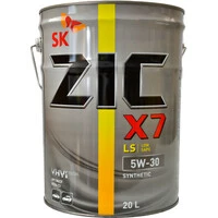 Моторна олива ZIC X7 LS 5W-30 20 л (192619)