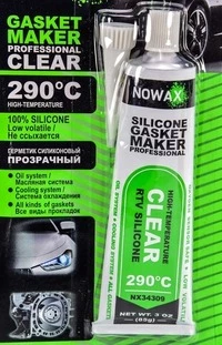 Герметик Nowax Gasket Maker прозорий формувач прокладок, 85 мл NX34309 (NX34309)
